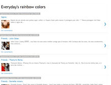 Tablet Screenshot of everydaysrainbowcolors.blogspot.com