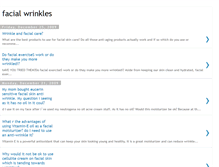 Tablet Screenshot of facial-wrinkles-dfg.blogspot.com