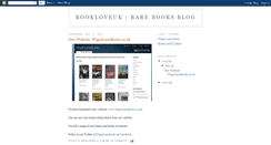 Desktop Screenshot of bookloveuk.blogspot.com