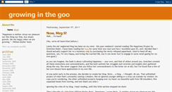 Desktop Screenshot of growinginthegoo.blogspot.com