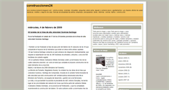 Desktop Screenshot of construcciones24.blogspot.com