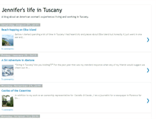 Tablet Screenshot of jenniferslifeintuscany.blogspot.com
