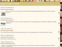 Tablet Screenshot of bibliodifundir.blogspot.com