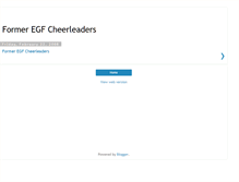 Tablet Screenshot of egffootballcheer.blogspot.com