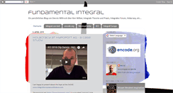 Desktop Screenshot of fundamentalintegral.blogspot.com