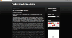 Desktop Screenshot of fraternidademaconica.blogspot.com