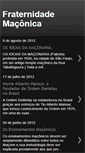 Mobile Screenshot of fraternidademaconica.blogspot.com