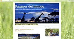 Desktop Screenshot of ecoparaisos.blogspot.com