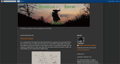 Desktop Screenshot of headlesshorsearcher.blogspot.com