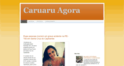 Desktop Screenshot of caruaruagora.blogspot.com