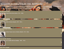 Tablet Screenshot of maestrosdelretrato.blogspot.com