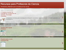 Tablet Screenshot of escuelayciencia.blogspot.com