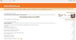 Desktop Screenshot of entretantuus.blogspot.com