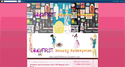 Desktop Screenshot of ladyfirstbeautyen.blogspot.com