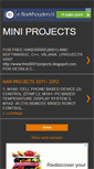 Mobile Screenshot of embeddedminiprojects.blogspot.com