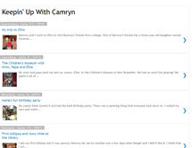 Tablet Screenshot of camryntaylor.blogspot.com