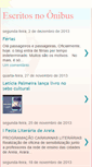 Mobile Screenshot of escritosnoonibus.blogspot.com