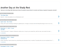 Tablet Screenshot of anotherdayattheshadyrest.blogspot.com
