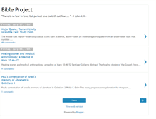 Tablet Screenshot of bibleproject.blogspot.com