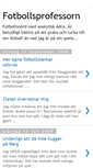 Mobile Screenshot of fotbollsprofessorn.blogspot.com