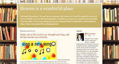 Desktop Screenshot of heavenisawonderfulplace.blogspot.com