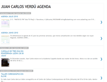 Tablet Screenshot of juan-carlos-verdu-agenda.blogspot.com