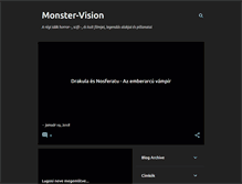 Tablet Screenshot of monster-vision.blogspot.com