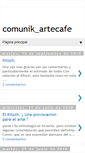 Mobile Screenshot of comunik-arte-cafe.blogspot.com