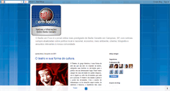 Desktop Screenshot of baraoemfoco.blogspot.com