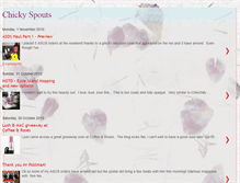 Tablet Screenshot of chickyspouts.blogspot.com