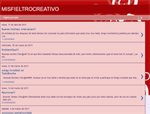 Tablet Screenshot of misfieltrocreativo.blogspot.com