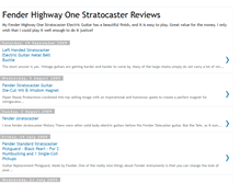 Tablet Screenshot of fender-highway-one-stratocaster-revie.blogspot.com