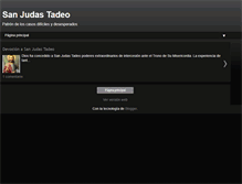 Tablet Screenshot of devocion-sanjudastadeo.blogspot.com