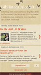 Mobile Screenshot of bibliotecaalconetar.blogspot.com