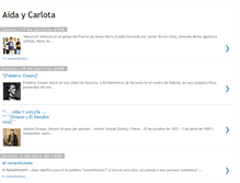 Tablet Screenshot of aidaycarlota.blogspot.com