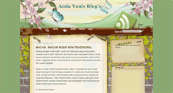 Desktop Screenshot of anda-yanis.blogspot.com
