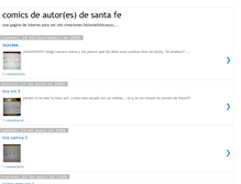 Tablet Screenshot of comicsantafe.blogspot.com