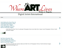 Tablet Screenshot of digitalartistsinternational.blogspot.com