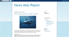 Desktop Screenshot of newsdailyreport.blogspot.com