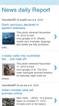 Mobile Screenshot of newsdailyreport.blogspot.com