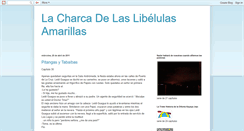 Desktop Screenshot of lacharcadelaslibelulasamarillas.blogspot.com