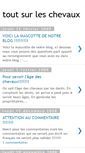 Mobile Screenshot of chevauxrenseignement.blogspot.com