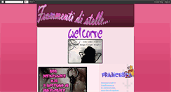 Desktop Screenshot of frammentidistelle.blogspot.com