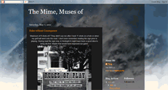 Desktop Screenshot of musesofthemime.blogspot.com