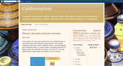 Desktop Screenshot of calidoscopium.blogspot.com