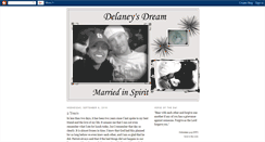 Desktop Screenshot of delaneysdream.blogspot.com