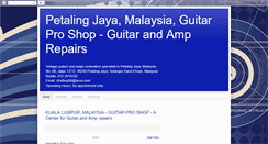 Desktop Screenshot of guitarproshop.blogspot.com