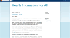 Desktop Screenshot of healthworldwomen.blogspot.com