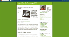 Desktop Screenshot of especializacaotecnologia.blogspot.com