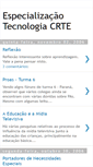 Mobile Screenshot of especializacaotecnologia.blogspot.com